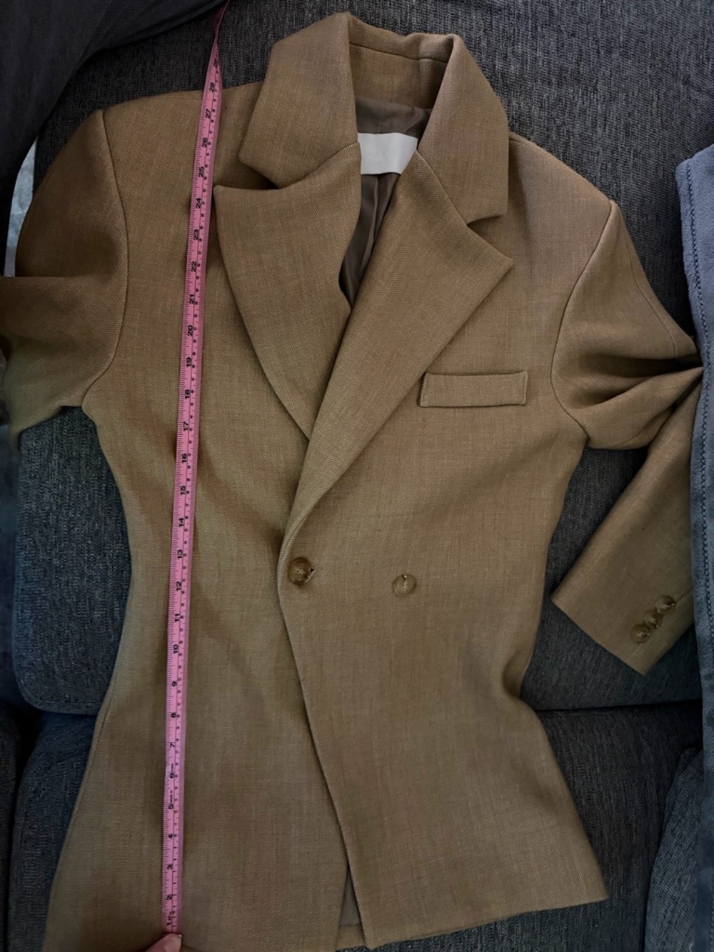 Classic Cinched Women's Blazer - Picture 6 of 7